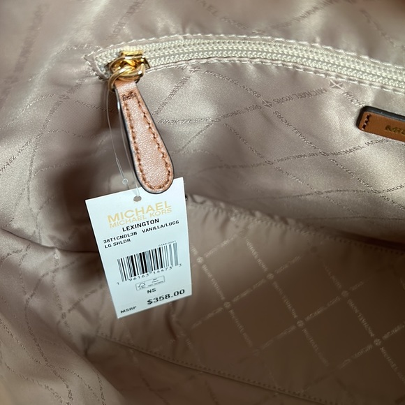 MICHAEL MICHAEL KORS LEXINGTON HANDBAG PURSE MSRP $358.00 NWT - Picture 9 of 13